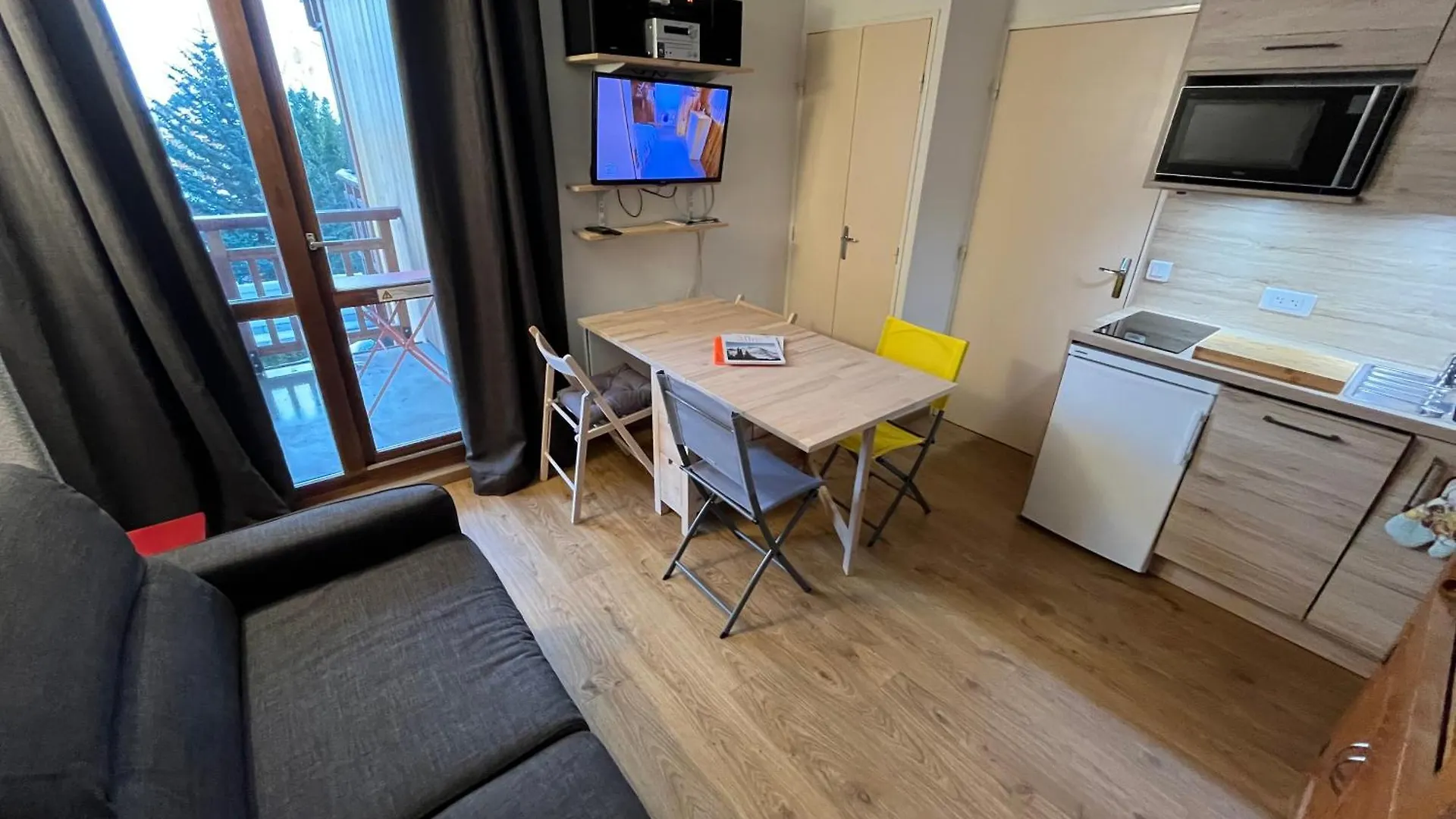 Studio 4 Personnes - 19M2 Plus Terrasse- Le Pluton Les Deux Alpes 0*,  Francie